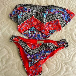 New GB strapless bikini